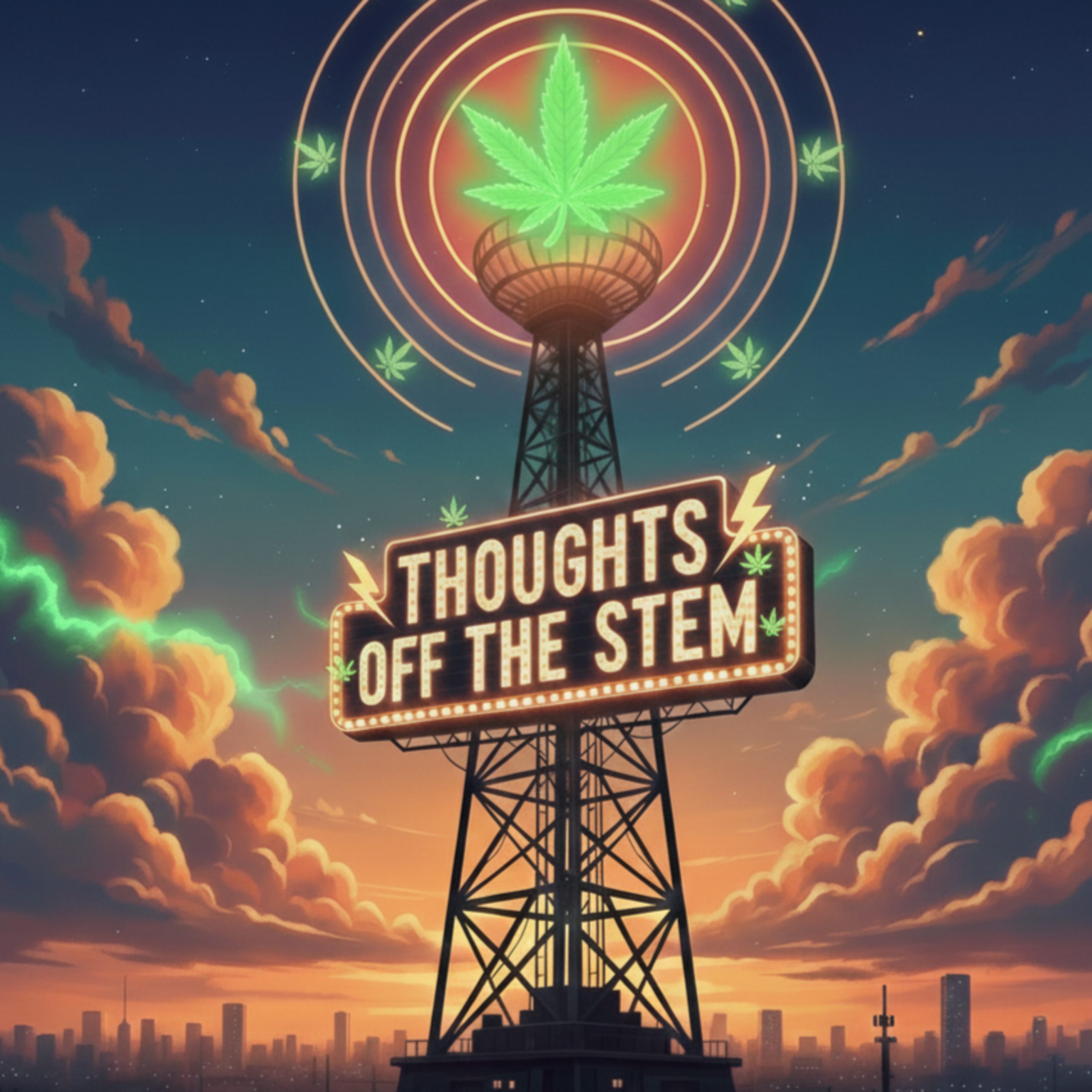 Thoughts Off The Stem | Cannabis Infused Comedy podcast artwork