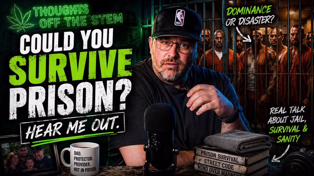could you survive prison, an episode of thoughts off the stem hosted by justin barone
